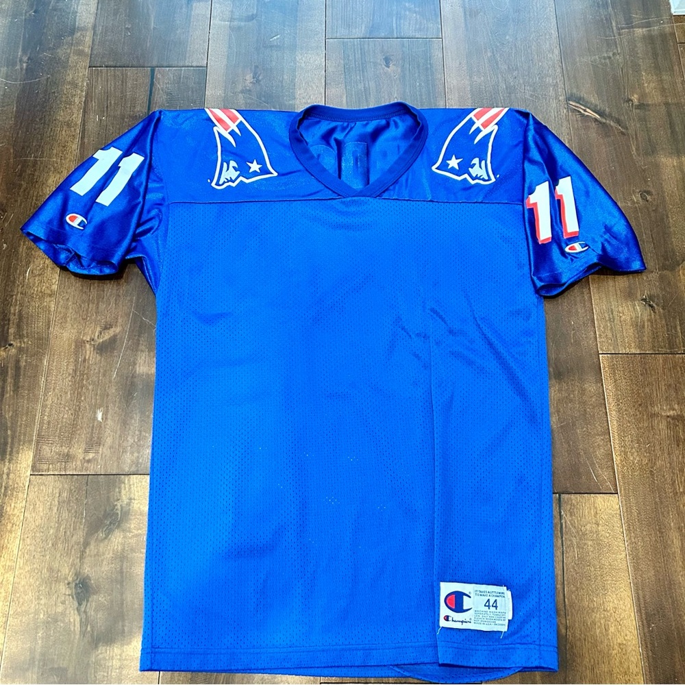 New England Patriots BLANK Drew Bledsoe Jersey